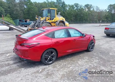 2023 Acura Integra A-Spec из США, поврежденный, VIN 19UDE4H34PA025708